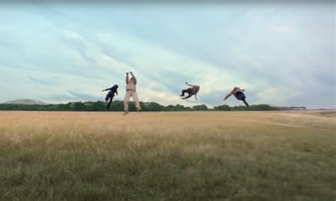 burberry - open spaces|Burberry flying ad.